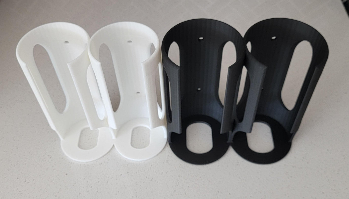 Wall Mount Cat Food Can Holder: Set of 2, Holds 20 Cans