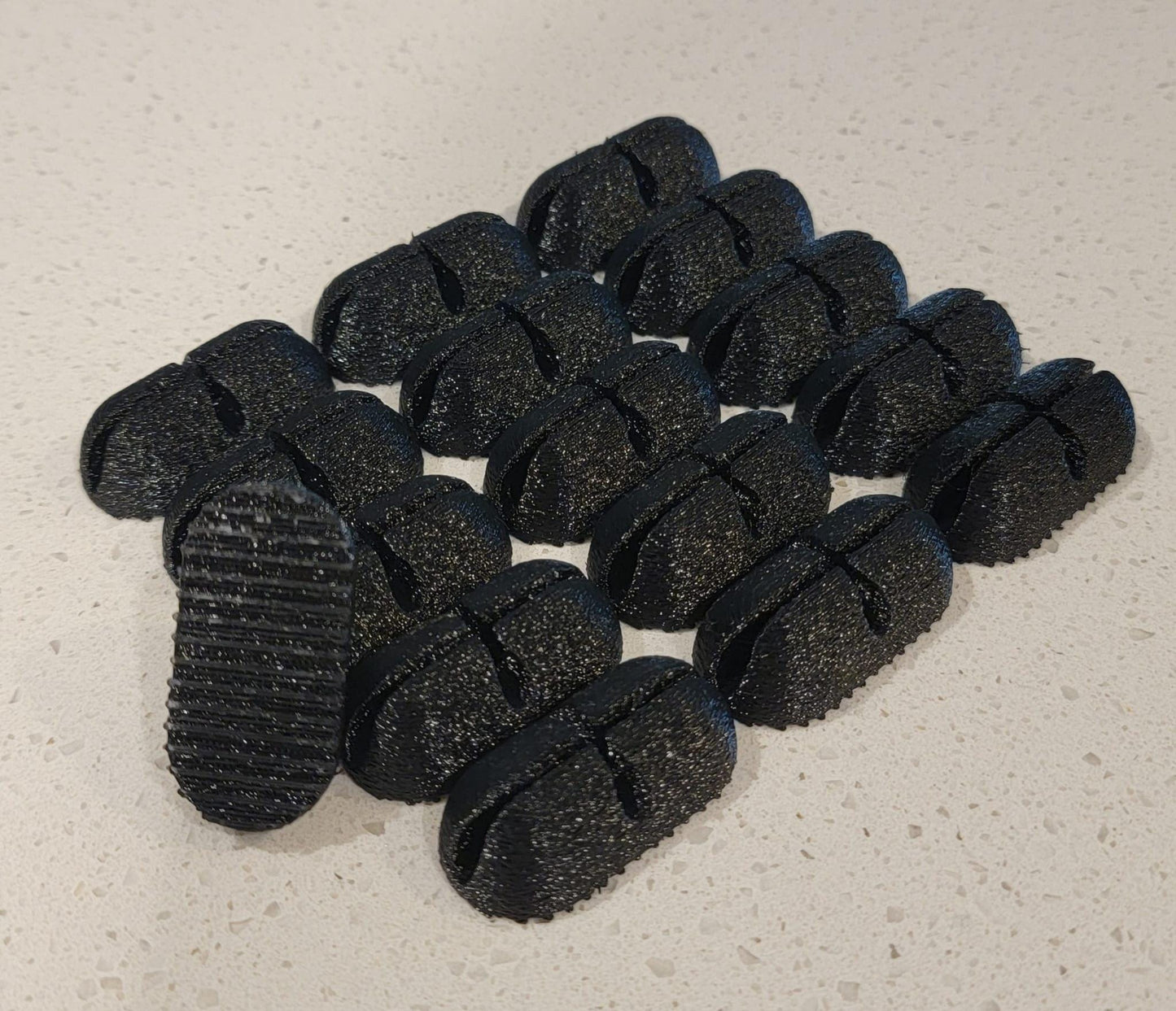 Universal Dog Kennel Replacement Feet | Set of 16 | Non-Slip, Floor-Safe Crate Pads