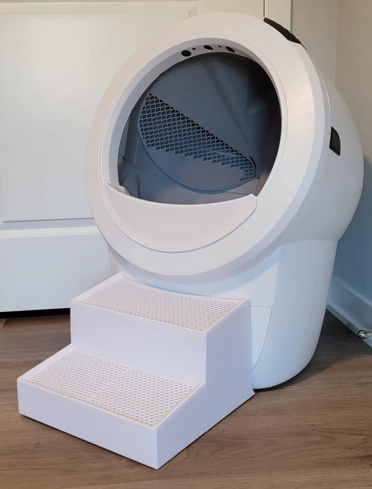 Steps Platform for Litter-Robot 4, 5, 5 Pro, EVO | Easy Access and Ultimate Litter Control!