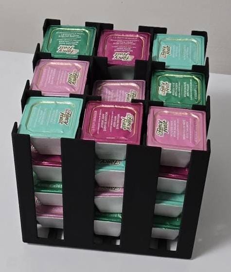 Fancy Feast Gems Lazy Susan Cat Food Holder - Holds 36 Packs