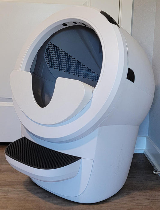 Low Entry Max Shield for Litter-Robot 4: Anti-Flicking, Single Part, White or Black