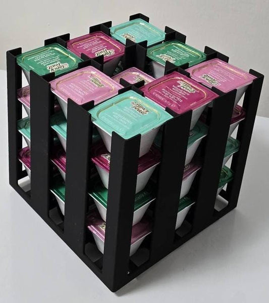 Fancy Feast Gems Lazy Susan Cat Food Holder - Holds 36 Packs