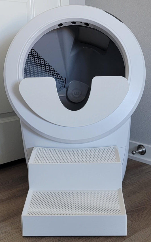 Litter Control Steps / Max Shield Bundle for Litter-Robot 4, 5, 5 Pro, EVO - In Black or White