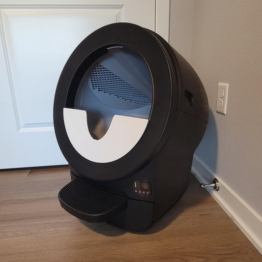 EVO Max Shield for Litter-Robot EVO : Anti-Flicking, One-Piece Design - White or Black