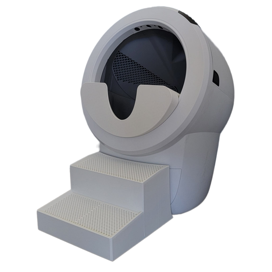 Litter Control Steps + Max Shield Bundle for Litter-Robot 4 - In Black or White