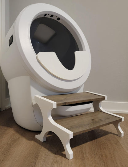 Cat Steps for Litter-Robot 4, 5, 5 Pro, or EVO | Senior Cats & Kittens!