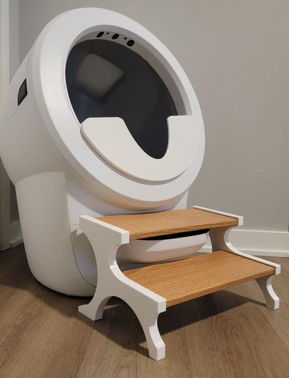Cat Steps for Litter-Robot 4, 5, 5 Pro, or EVO | Senior Cats & Kittens!