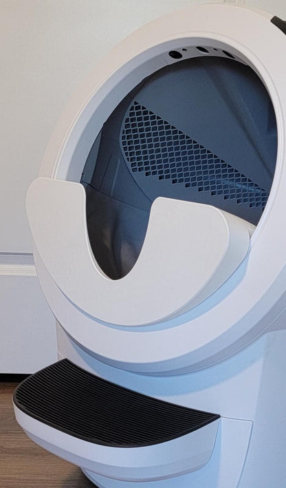 Low Entry Max Shield for Litter-Robot 4: Anti-Flicking, Single Part, White or Black