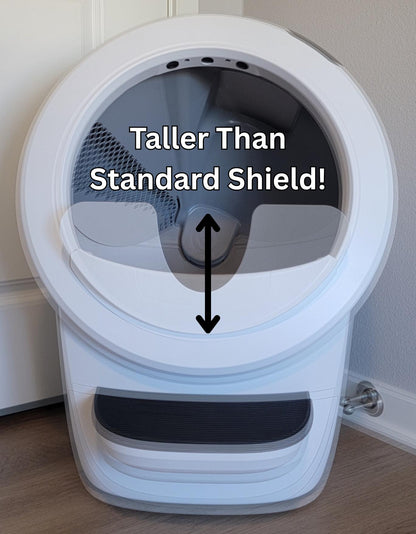 Litter Control Steps + Max Shield Bundle for Litter-Robot 4 - In Black or White