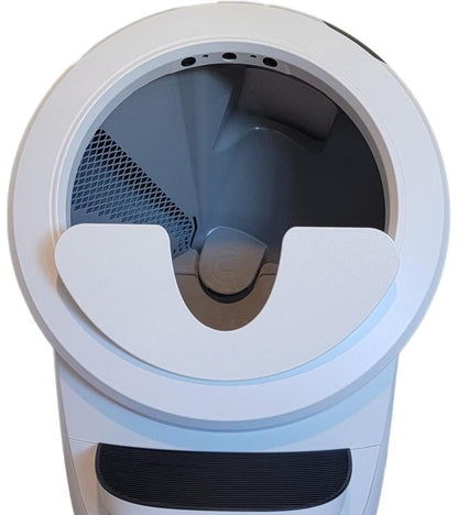 Low Entry Max Shield for Litter-Robot 4: Anti-Flicking, Single Part, White or Black