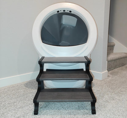 Cat Steps for Litter-Robot 4, 5, 5 Pro, EVO | Senior Cats & Kittens!