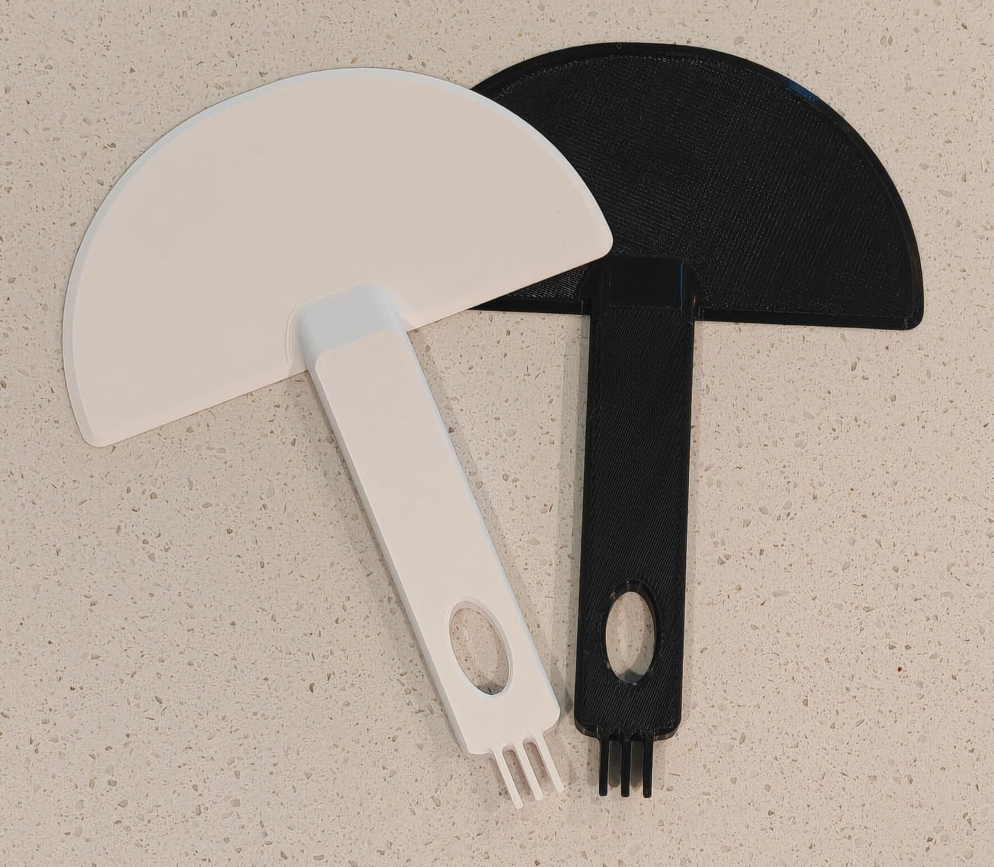 The GlobeScraper with Step Fork Compatible with Litter-Robot | Liner-Safe Stuck-Waste Removal Tool | Deep Cleaning Accessory