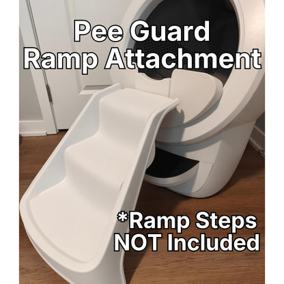 All Max Shield Options for Litter-Robot 4 : Anti-Flicking, One-Piece Design - White or Black
