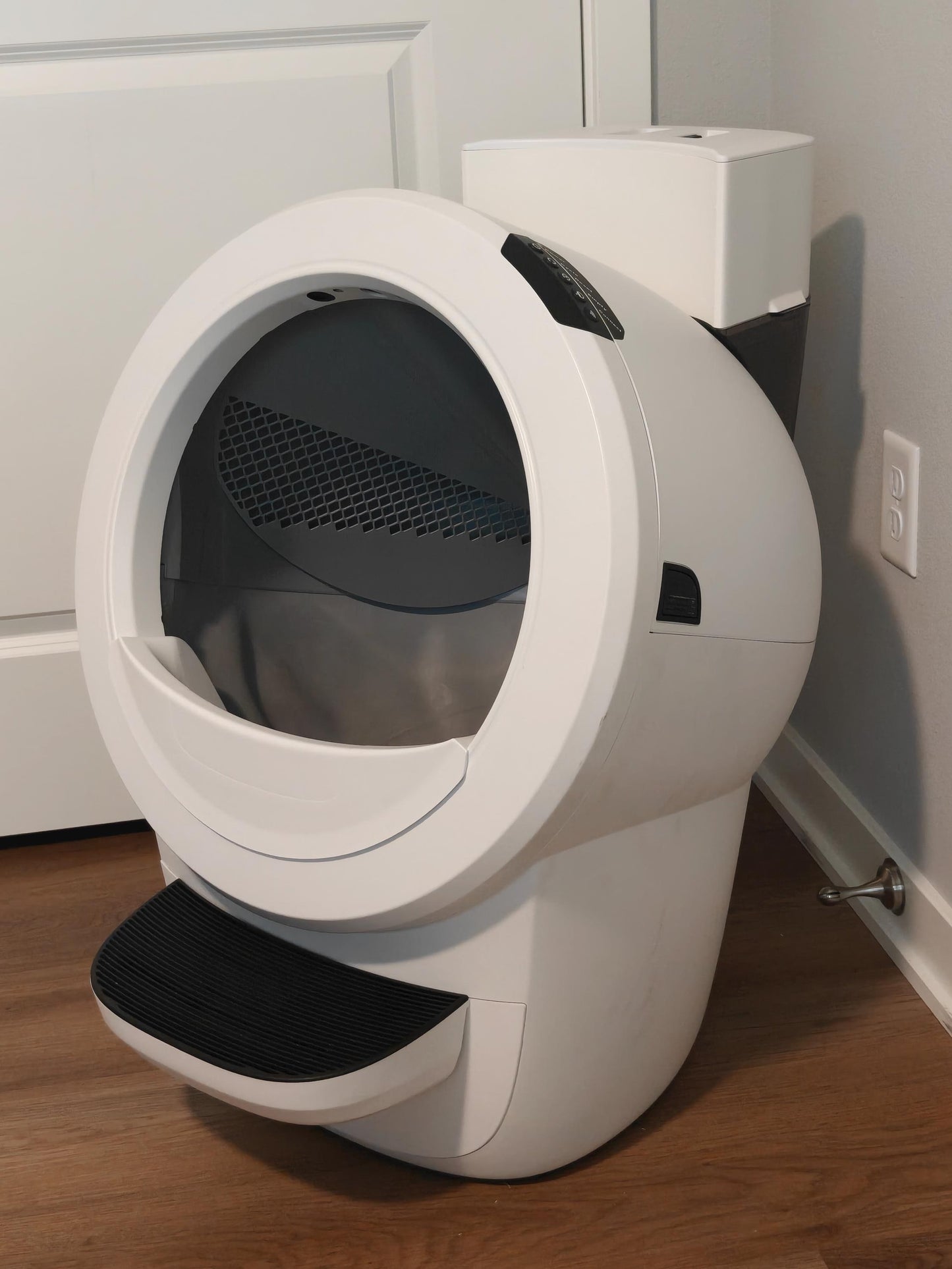 LitterHopper Extender Compatible with Litter-Robot 4 | 20lb High-Capacity Upgrade | Secure Fit Extension