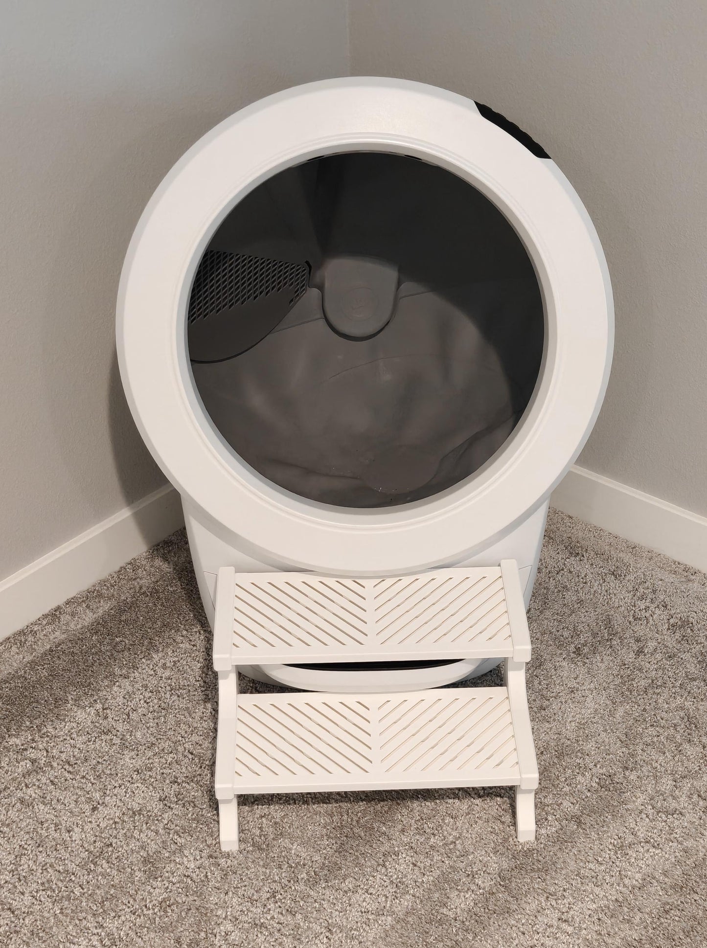 Litter Catching Cat Steps for Litter-Robot 4, 5, 5 Pro, EVO | Anti-Tracking | Easy-Clean Pet Litter Step | Senior Cats & Kittens!
