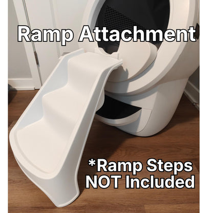 Ramp Steps Attachment ONLY for Max / Pee Guard Shields (Purchased Separately)