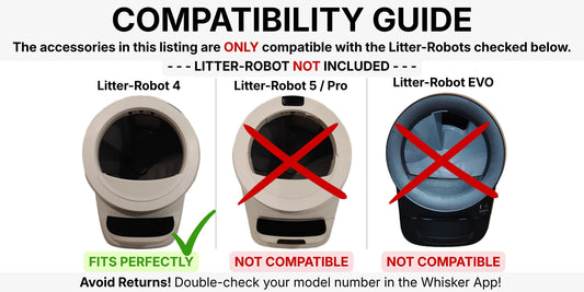 Pee Guard Max Shield Step for Litter-Robot 4 : Anti-Flicking, One-Piece Design - White or Black