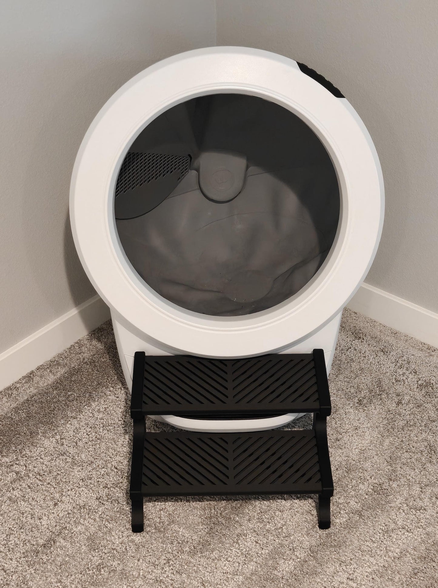 Litter Catching Cat Steps for Litter-Robot 4, 5, 5 Pro, EVO | Anti-Tracking | Easy-Clean Pet Litter Step | Senior Cats & Kittens!