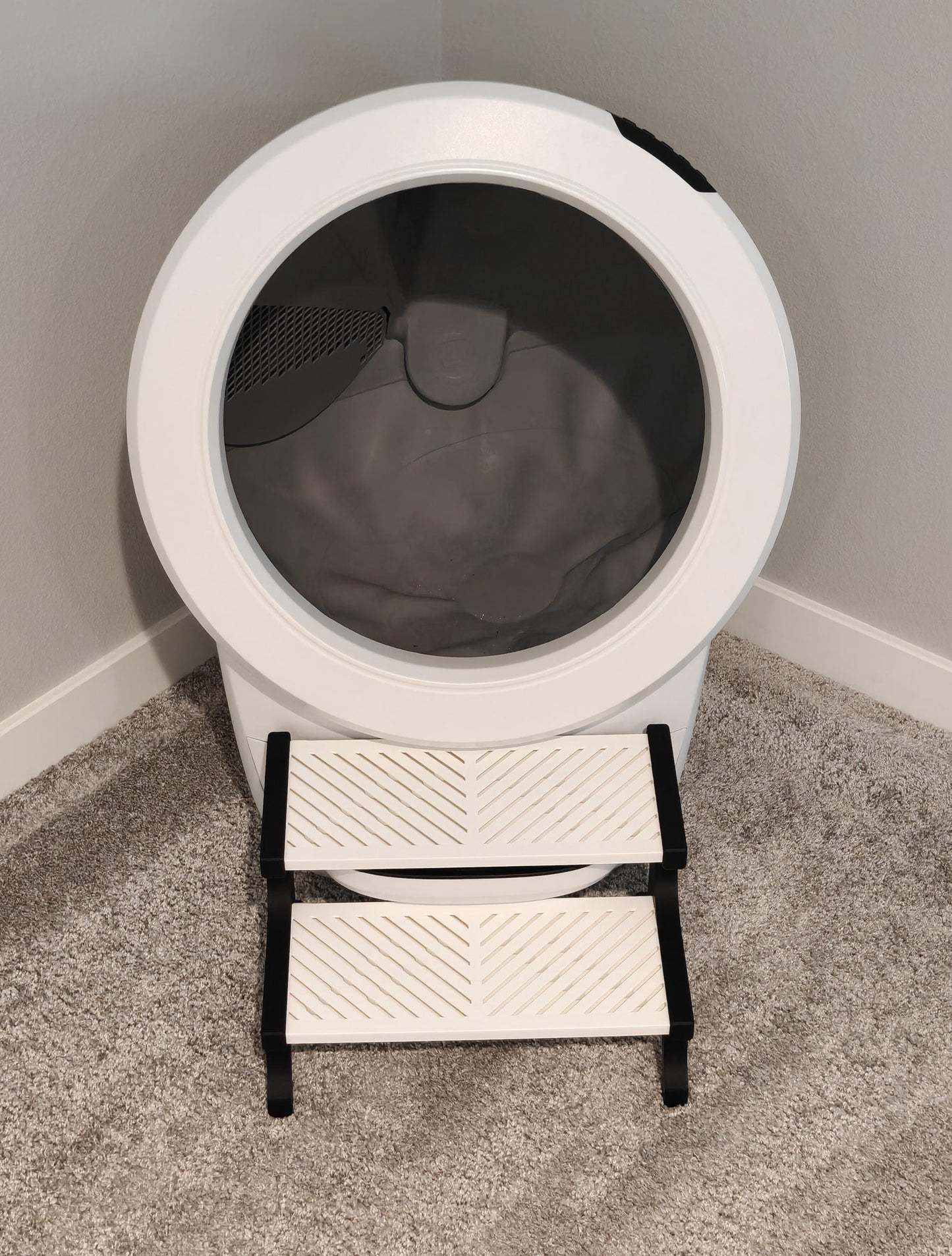 Litter Catching Cat Steps for Litter-Robot 4, 5, 5 Pro, EVO | Anti-Tracking | Easy-Clean Pet Litter Step | Senior Cats & Kittens!