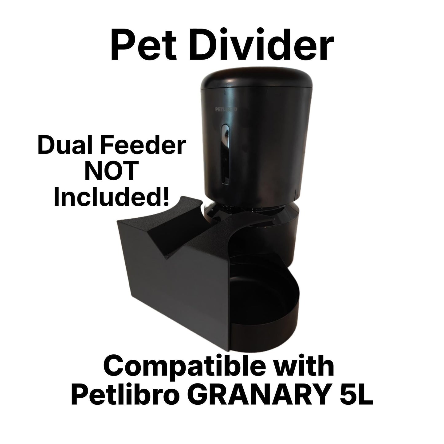 Pet Divider for Petlibro GRANARY Smart Dual Tray Pet Feeder